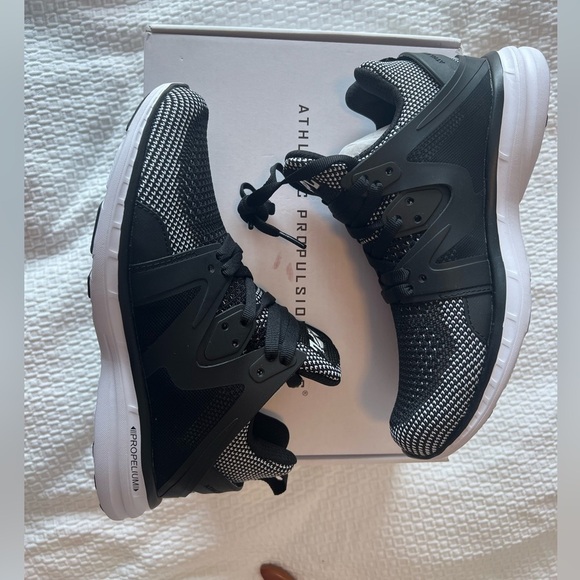 APL Black and White Women's Ascend Sneaker - Picture 1 of 13